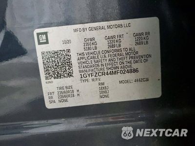 Zdjęcie 13 z 13 samochodu: 2021 CADILLAC XT4 PREMIUM LUXURY VIN:1GYFZCR44MF024886 - miniatura