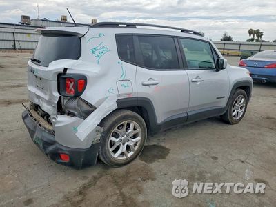 Trzecie zdjęcie samochodu z tyłu: 2016 JEEP RENEGADE LATITUDE 4W VIN:ZACCJABT9GPE03812 - miniatura