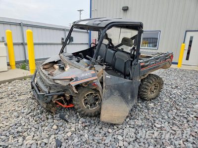Drugie zdjęcie samochodu z przodu: 2018 POLARIS RANGER UTILITY VEHICLE VIN:4XARRE999J8046142 - miniatura