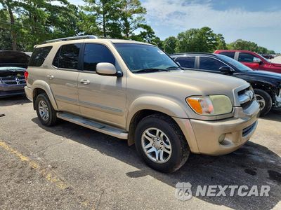 Czwarte zdjęcie samochodu z boku: 2005 TOYOTA SEQUOIA LIMITED VIN:5TDZT38A85S245307 - miniatura