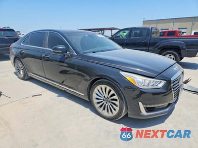 Czwarte zdjęcie samochodu z boku: 2017 GENESIS G90 PREMIUM VIN:KMHG34JA8HU030593 - miniatura