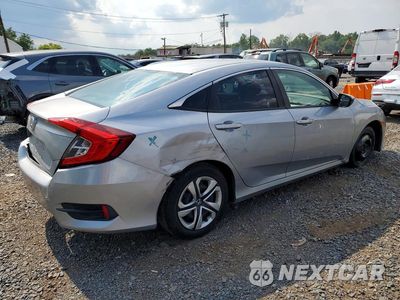 Trzecie zdjęcie samochodu z tyłu: 2018 HONDA CIVIC LX VIN:2HGFC2F57JH543800 - miniatura