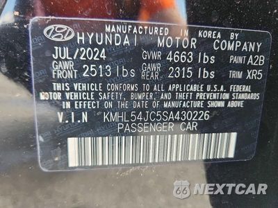 Zdjęcie 12 z 12 samochodu: 2025 HYUNDAI SONATA N LINE VIN:KMHL54JC5SA430226 - miniatura