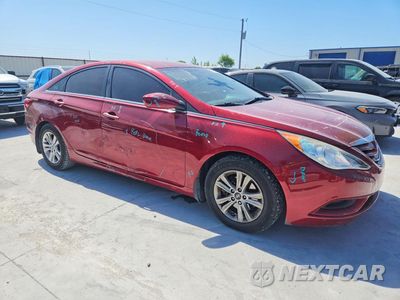 Czwarte zdjęcie samochodu z boku: 2012 HYUNDAI SONATA GLS VIN:5NPEB4AC7CH356372 - miniatura