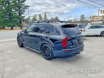 Trzecie zdjęcie samochodu z tyłu: 2021 KIA TELLURIDE SX VIN:5XYP5DHC3MG161769 - miniatura