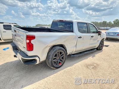 Trzecie zdjęcie samochodu z tyłu: 2022 CHEVROLET SILVERADO C1500 RST VIN:1GCPADED7NZ563015 - miniatura