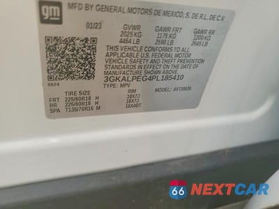 Zdjęcie 12 z 12 samochodu: 2023 GMC TERRAIN SLT VIN:3GKALPEG4PL185410 - miniatura