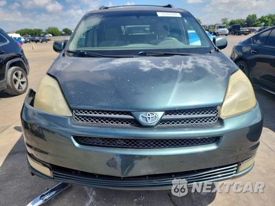 Piąte zdjęcie samochodu w środku: 2005 TOYOTA SIENNA XLE 7 PASSENGER VIN:5TDZA22CX5S309261 - miniatura