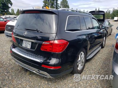 Trzecie zdjęcie samochodu z tyłu: 2014 MERCEDES-BENZ GL 450 4MATIC VIN:4JGDF7CE3EA423295 - miniatura