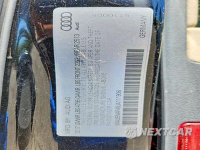 Zdjęcie 12 z 12 samochodu: 2018 AUDI A4 PREMIUM PLUS VIN:WAUENAF49JA111906 - miniatura