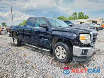 Czwarte zdjęcie samochodu z boku: 2015 GMC SIERRA K1500 SLE VIN:1GTV2UEH9FZ440776 - miniatura