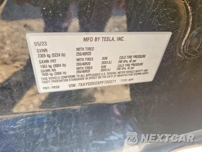 Zdjęcie 12 z 12 samochodu: 2023 TESLA MODEL Y VIN:7SAYGDEE8PF785571 - miniatura