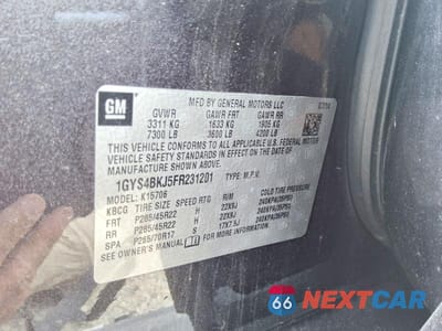Zdjęcie 13 z 13 samochodu: 2015 CADILLAC ESCALADE LUXURY VIN:1GYS4BKJ5FR231201 - miniatura