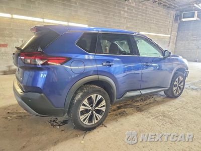 Trzecie zdjęcie samochodu z tyłu: 2021 NISSAN ROGUE SV VIN:JN8AT3BB1MW227278 - miniatura