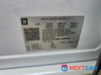 Zdjęcie 14 z 14 samochodu: 2020 BUICK ENCLAVE AVENIR VIN:5GAEVCKW6LJ208992 - miniatura