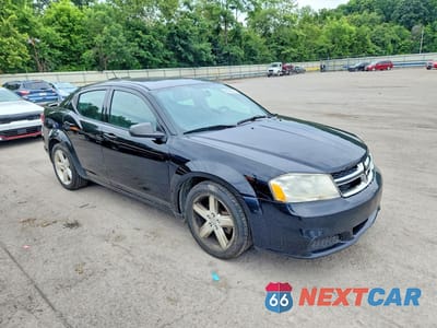 Czwarte zdjęcie samochodu z boku: 2013 DODGE AVENGER SE VIN:1C3CDZAB9DN565687 - miniatura