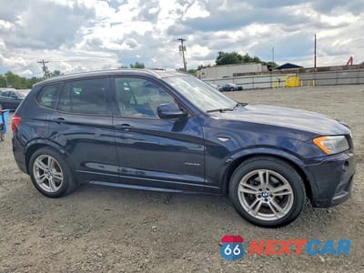 Czwarte zdjęcie samochodu z boku: 2014 BMW X3 XDRIVE28I VIN:5UXWX9C51E0D37657 - miniatura