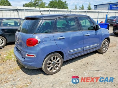 Trzecie zdjęcie samochodu z tyłu: 2018 FIAT 500L LOUNGE VIN:ZFBCFACH0JZ041196 - miniatura