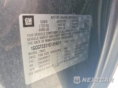 Zdjęcie 12 z 12 samochodu: 2016 CHEVROLET COLORADO LT VIN:1GCGTCE31G1354074 - miniatura