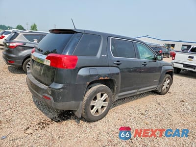 Trzecie zdjęcie samochodu z tyłu: 2014 GMC TERRAIN SLE VIN:2GKALMEK1E6155009 - miniatura
