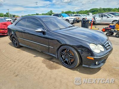 Czwarte zdjęcie samochodu z boku: 2009 MERCEDES-BENZ CLK 550 VIN:WDBTJ72H79F266291 - miniatura