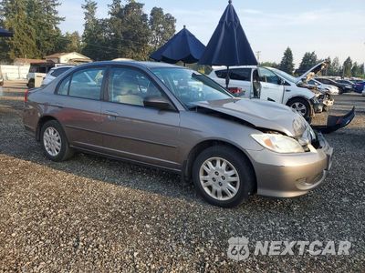 Czwarte zdjęcie samochodu z boku: 2004 HONDA CIVIC LX VIN:1HGES16504L018738 - miniatura