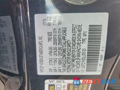 Zdjęcie 13 z 13 samochodu: 2020 ACURA RDX VIN:5J8TC1H33LL005125 - miniatura