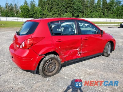 Trzecie zdjęcie samochodu z tyłu: 2011 NISSAN VERSA 1.8 S VIN:3N1BC1CP9BL486007 - miniatura