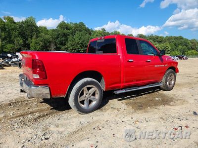 Trzecie zdjęcie samochodu z tyłu: 2012 DODGE RAM 1500 SLT VIN:1C6RD7GTXCS161122 - miniatura