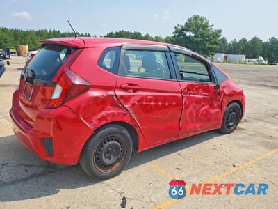 Trzecie zdjęcie samochodu z tyłu: 2016 HONDA FIT LX VIN:JHMGK5H51GX017704 - miniatura