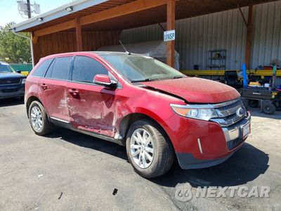 Czwarte zdjęcie samochodu z boku: 2014 FORD EDGE SEL VIN:2FMDK4JC4EBA01102 - miniatura