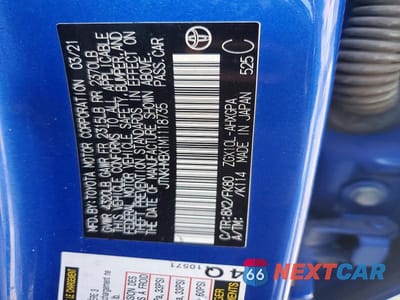Zdjęcie 12 z 12 samochodu: 2021 TOYOTA C-HR XLE VIN:JTNKHMBX1M1118735 - miniatura