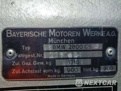 Zdjęcie 12 z 12 samochodu: 1971 BMW 2800 CS VIN:2280434 - miniatura