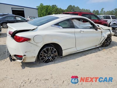 Trzecie zdjęcie samochodu z tyłu: 2018 INFINITI Q60 3.0T SPORT VIN:JN1EV7EL3JM392794 - miniatura