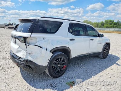 Trzecie zdjęcie samochodu z tyłu: 2018 CHEVROLET TRAVERSE PREMIER VIN:1GNEVJKW3JJ262466 - miniatura