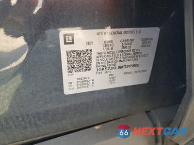 Zdjęcie 13 z 13 samochodu: 2021 GMC YUKON XL DENALI VIN:1GKS2JKL0MR245600 - miniatura