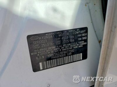 Zdjęcie 12 z 12 samochodu: 2023 HYUNDAI SONATA HYBRID LIMITED VIN:KMHL54JJ6PA077582 - miniatura