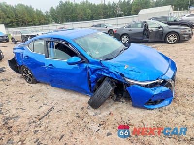 Czwarte zdjęcie samochodu z boku: 2022 NISSAN SENTRA SV VIN:3N1AB8CV3NY254256 - miniatura