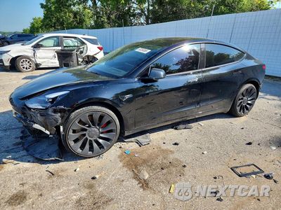 2023 TESLA MODEL 3 5YJ3E1EC2PF579639 - główne zdjęcie licytacji z USA - miniatura
