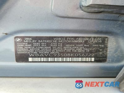 Zdjęcie 12 z 12 samochodu: 2008 BMW 328 VIN:WBAVC93508K056722 - miniatura