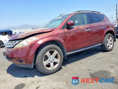 2005 NISSAN MURANO S JN8AZ08W35W432870 - główne zdjęcie licytacji z USA - miniatura