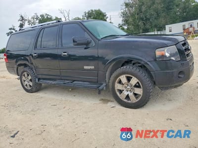 Czwarte zdjęcie samochodu z boku: 2007 FORD EXPEDITION EL LIMITED VIN:1FMFK19547LA00984 - miniatura