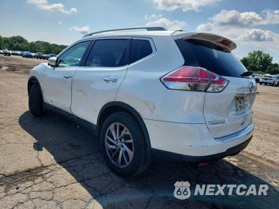 Drugie zdjęcie samochodu z przodu: 2016 NISSAN ROGUE SL VIN:5N1AT2MV4GC750132 - miniatura