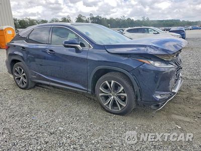 Czwarte zdjęcie samochodu z boku: 2022 LEXUS RX 450H VIN:2T2HGMDA8NC092430 - miniatura