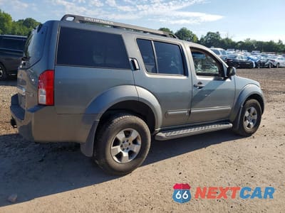Trzecie zdjęcie samochodu z tyłu: 2007 NISSAN PATHFINDER S VIN:5N1AR18WX7C630346 - miniatura