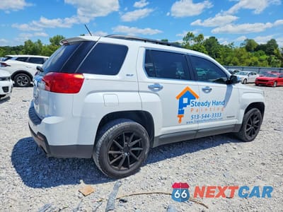 Trzecie zdjęcie samochodu z tyłu: 2015 GMC TERRAIN SLT VIN:2GKFLXE30F6365019 - miniatura