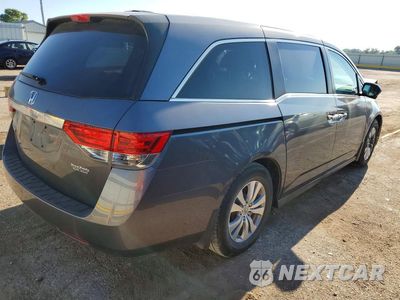 Trzecie zdjęcie samochodu z tyłu: 2014 HONDA ODYSSEY EXL VIN:5FNRL5H64EB096020 - miniatura