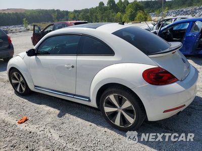 Drugie zdjęcie samochodu z przodu: 2012 VOLKSWAGEN BEETLE TURBO VIN:3VWVA7AT4CM650632 - miniatura