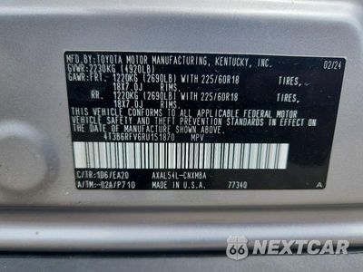 Zdjęcie 12 z 12 samochodu: 2024 TOYOTA RAV4 XLE PREMIUM VIN:4T3B6RFV6RU151870 - miniatura
