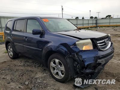 Czwarte zdjęcie samochodu z boku: 2014 HONDA PILOT EXL VIN:5FNYF4H52EB028044 - miniatura